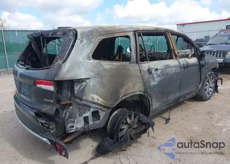 2019 Honda Pilot Ex z USA, uszkodzony, nr VIN 5FNYF6H37KB098063